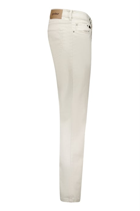 Gardeur pantalon beige effen 5 pocket - Image 3