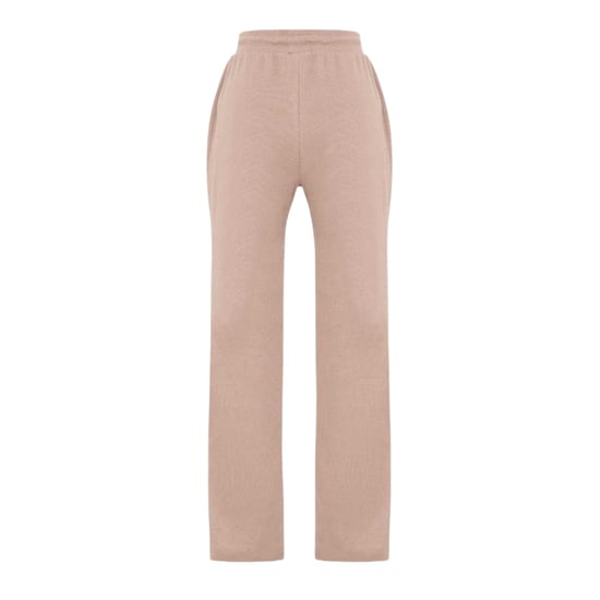 I Saw It First Geribde joggingbroek met wijde pijpen voor dames (Mokka) - Image 3
