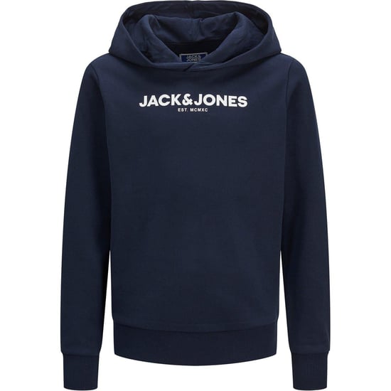 Jack And Jones Trainingspak met capuchon en lange mouwen voor kinderen, met opschrift (Navy Blazer) - Image 2