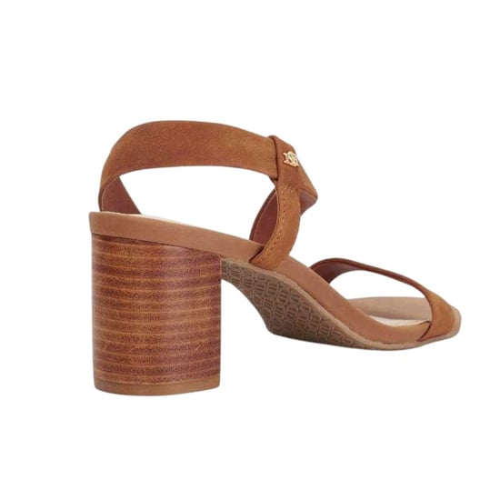 Dune London Slingback-sandalen met hoge blokhak voor dames (Tan) - Image 2