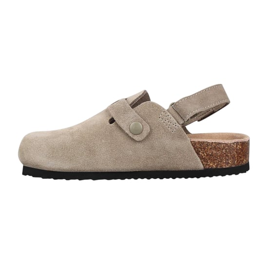 Jack Wills Leren muiltjes voor kinderen (Taupe) - Image 3