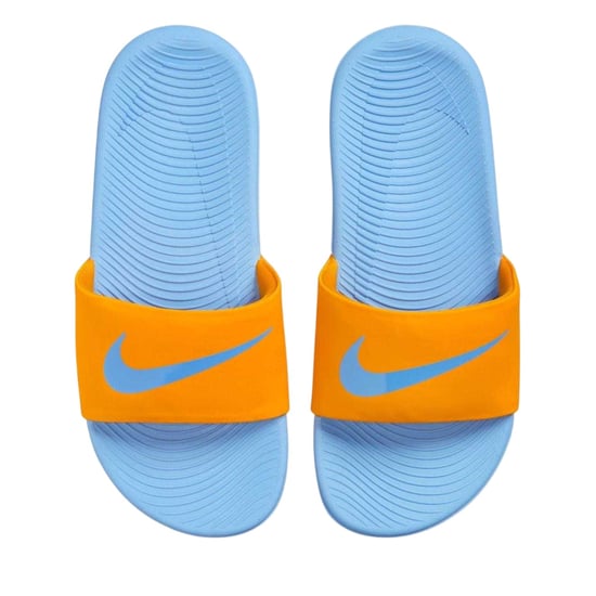 Nike Kinderen/Kids Kawa platte slippers met één bandje (Sinaasappelschil) - Image 3