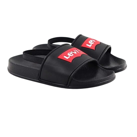 Levis Slippers met vleermuisvleugel-logo voor kinderen (Zwart) - Image 5