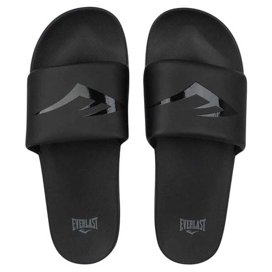 Everlast Heren Godan-slippers met gewatteerde bandjes (Zwart) - Image 4