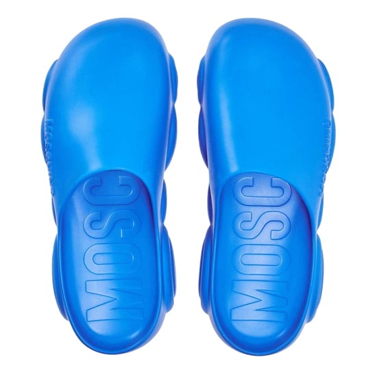 Moschino Platte slippers voor heren (Blauw) - Image 3