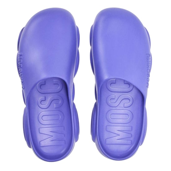 Moschino Platte slippers voor heren (Paars) - Image 3