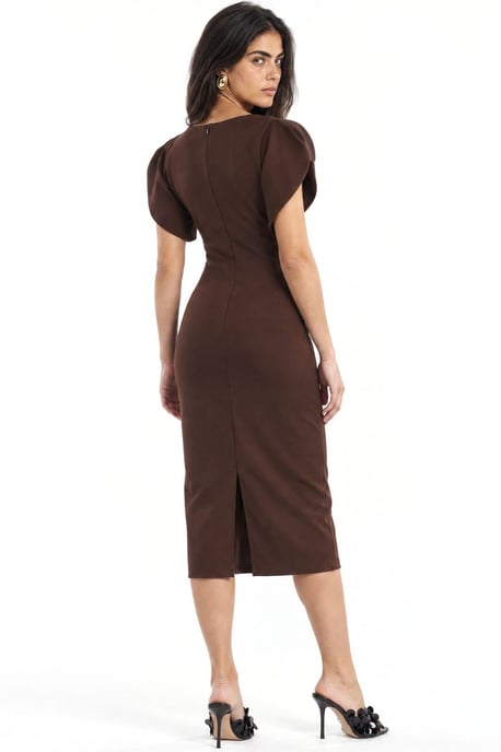 Busem Dames midi-jurk met ronde hals - Image 2