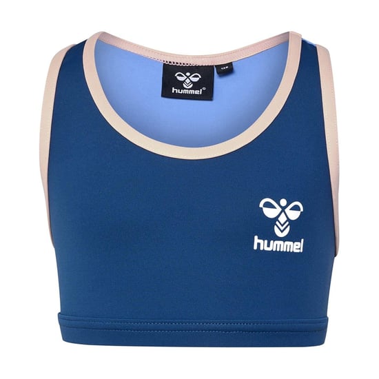 Hummel Tweedelig zwempak met kleurblokken voor meisjes (Donkere Denim) - Image 3