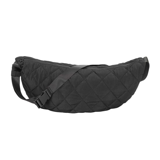 Firetrap Halvemaanvormige, gewatteerde schoudertas (Zwart) - Image 2