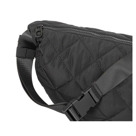 Firetrap Halvemaanvormige, gewatteerde schoudertas (Zwart) - Image 3