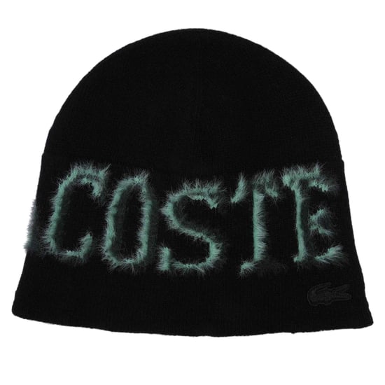 Lacoste Instarsia-muts (Zwart) - Image 1