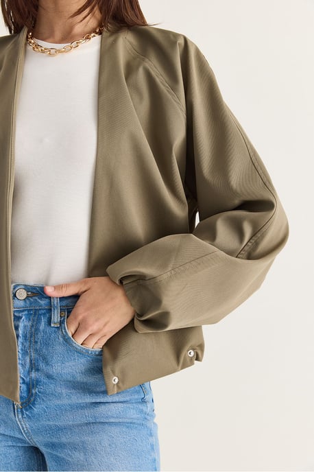 Bianco Lucci Damestrenchcoat - Image 4