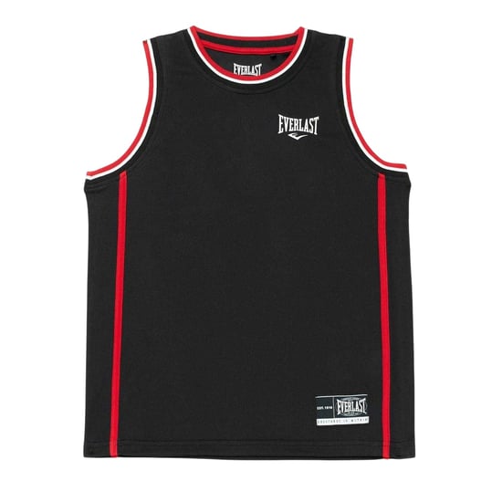 Everlast Set van een polyester boven- en onderkledingstuk voor kinderen (Zwart/Rood) - Image 2
