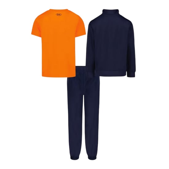 Under Armour Trainingspak voor kinderen/jongeren in Brawler-stijl (Marine/Oranje) - Image 2