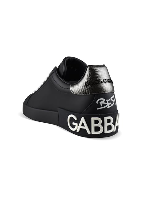 Dolce&Gabbana Portofino Sneakers Zwart - Image 4