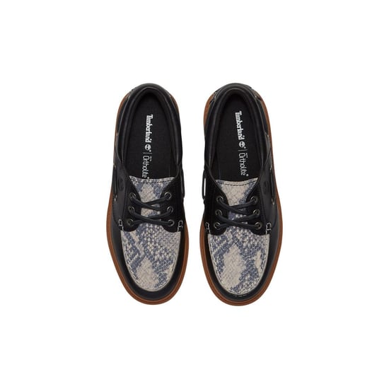 Timberland Zwarte leren plateaupumps - Image 2