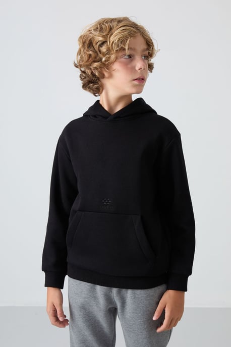 Tommy Life Sweater voor jongeren met capuchon en zak - Image 1