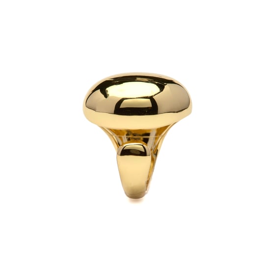 Luxenter ring is afgewerkt in 18 karaat geel goud - Lussor - Image 3