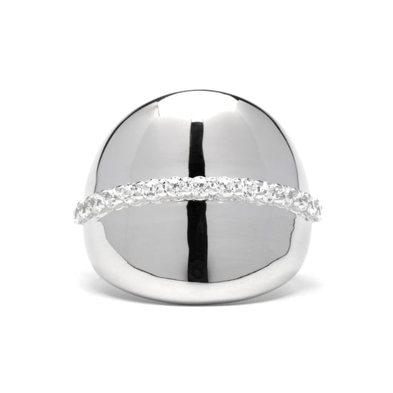Luxenter Ring in 925 sterling zilver en briljant zirkonia met rhodiumafwerking - Idel - Image 5