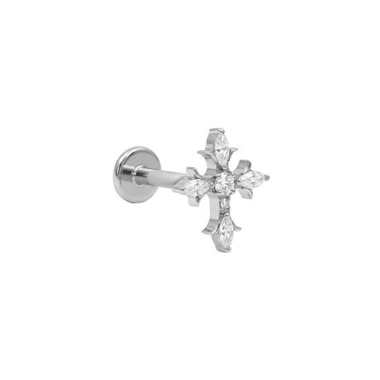 Luxenter Piercing Rhodium Afwerking - Montor - Image 1