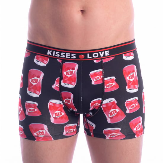 Atmungsaktive Boxershorts aus Stoff, Modell Beers KL10002, Herren - Image 1