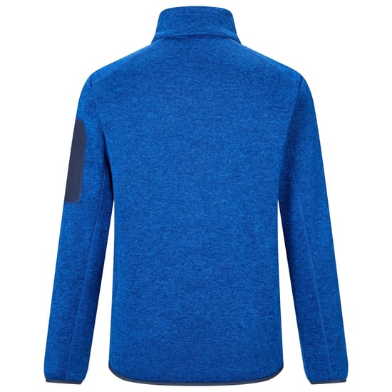 Regatta Heren Newhill Marl Full Zip Fleecejack (Olympian Blue/Wild Lime) - Image 3