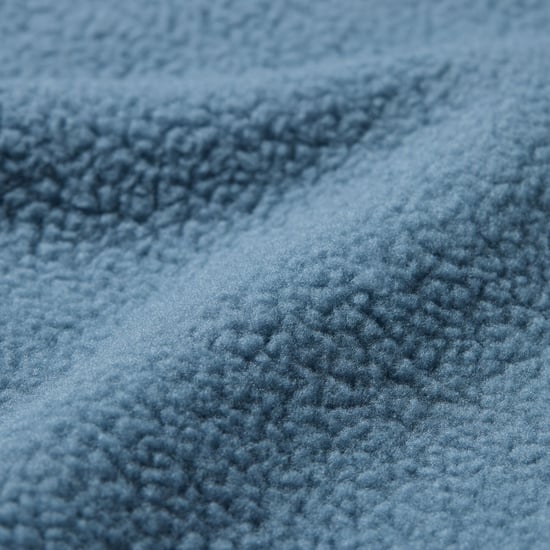Regatta Frankie-fleecejas voor heren met kleurblokken en borg-materiaal (Grijs Mirage/Marineblauw) - Image 6