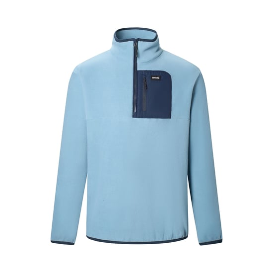Regatta Heren Frankie Half Zip Fleece Top (Donkerblauw/marineblauw) - Image 1