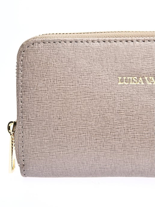 Luisa Vannini Beige Rundleer Tas - Image 3