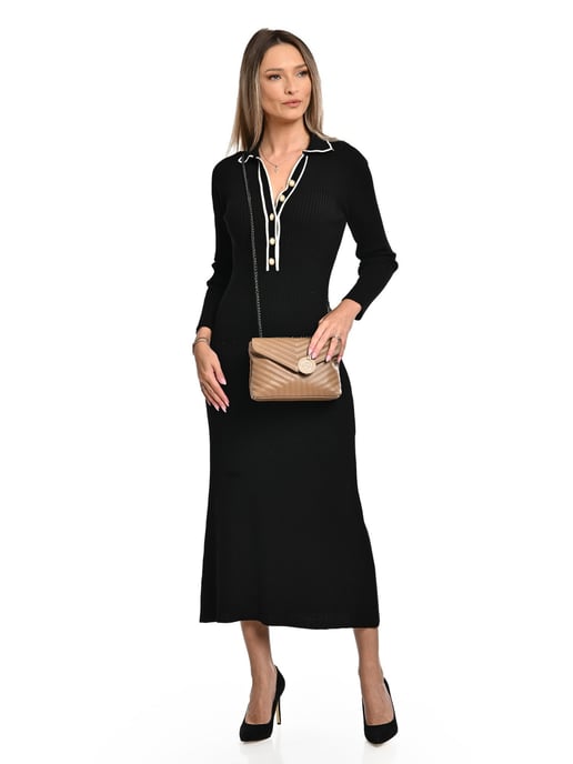Luisa Vannini Beige Rundleer Tas - Image 5