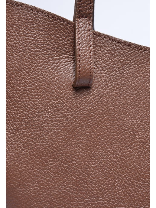 Luisa Vannini Bordeauxrood Rundleer Tas - Image 3