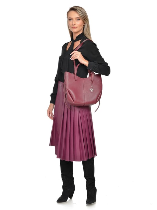 Luisa Vannini VINO Rundleer Tas - Image 5