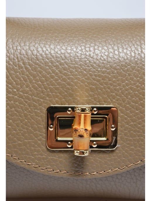 Anna Luchini Beige Rundleer Tas - Image 3
