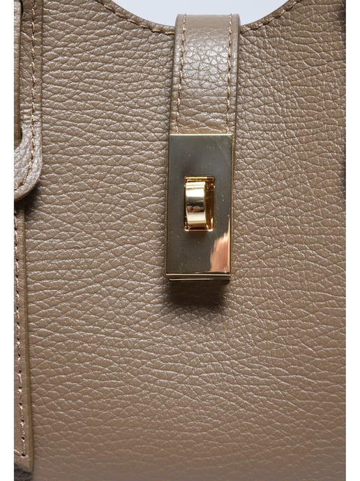 Anna Luchini Beige Rundleer Tas - Image 3