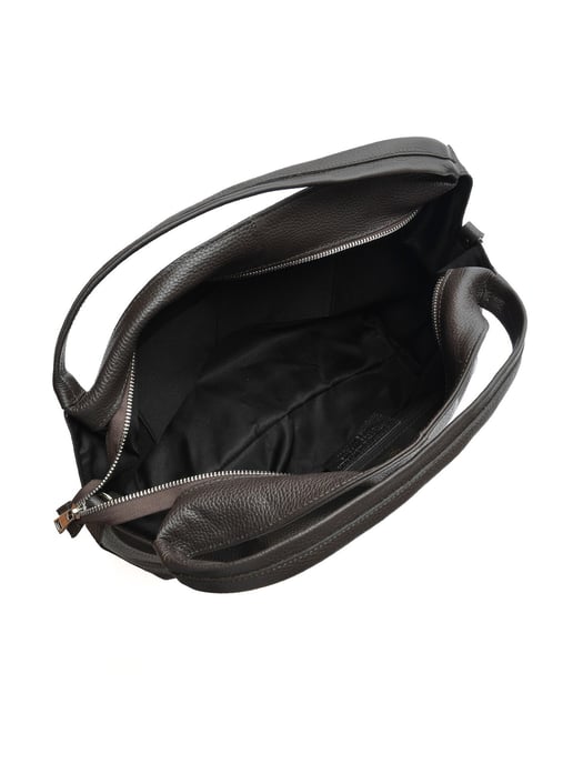 Luisa Vannini Bordeauxrood Rundleer Tas - Image 4