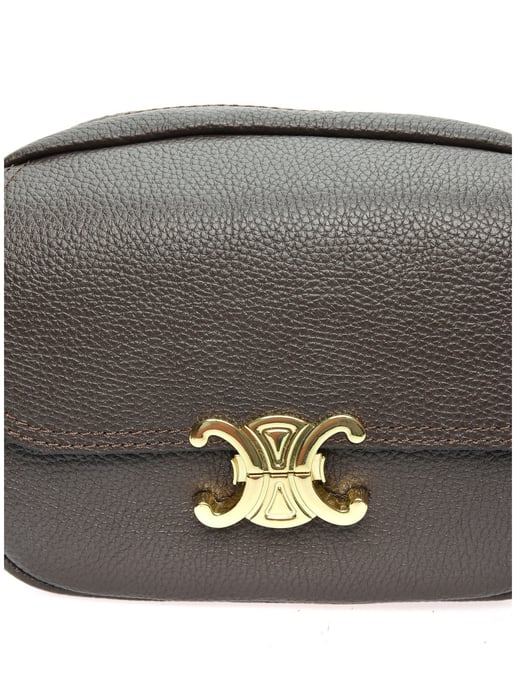 Luisa Vannini Bordeauxrood Rundleer Tas - Image 3