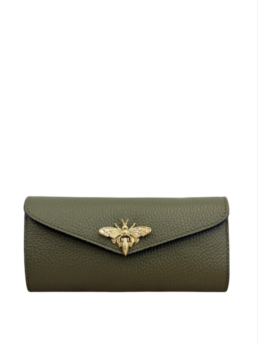 Anna Luchini Groen Rundleer Tas - Image 1