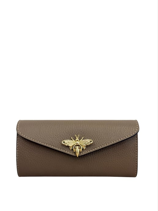 Anna Luchini Beige Rundleer Tas - Image 1