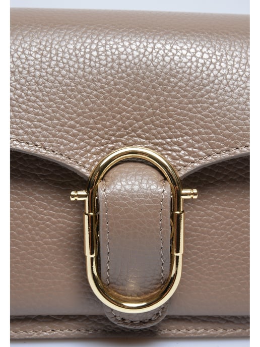 Anna Luchini Beige Rundleer Tas - Image 3