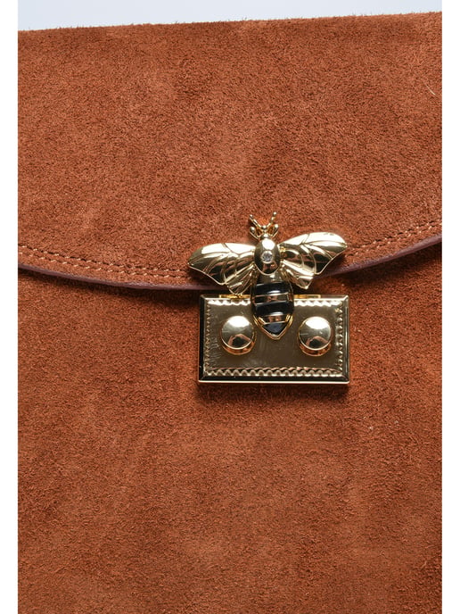 Isabella Rhea COGNAC Rundleer Tas - Image 3