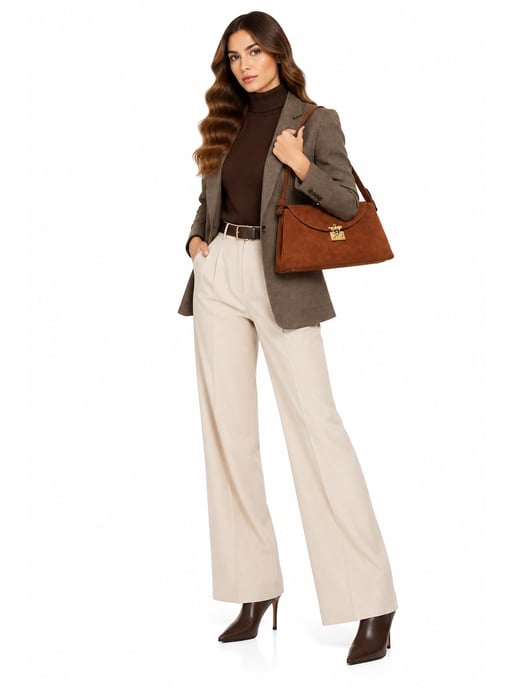 Isabella Rhea COGNAC Rundleer Tas - Image 5
