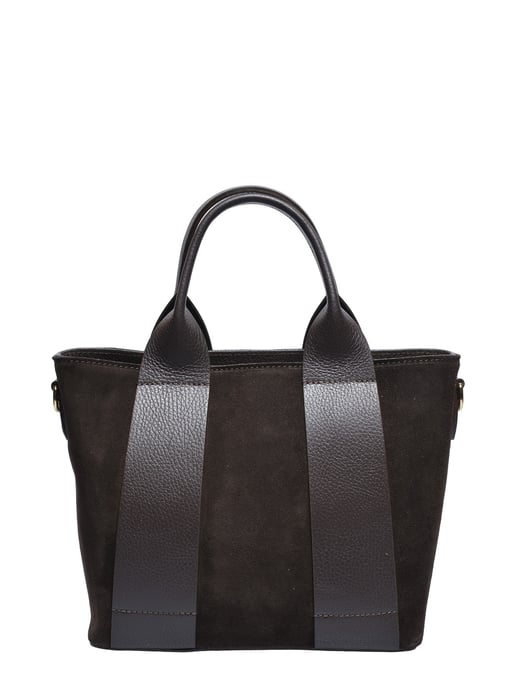 Luisa Vannini Bordeauxrood Rundleer Tas - Image 1