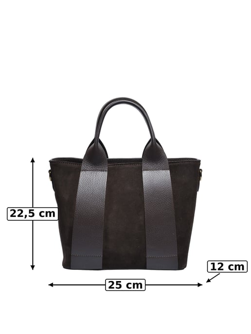 Luisa Vannini Bordeauxrood Rundleer Tas - Image 5