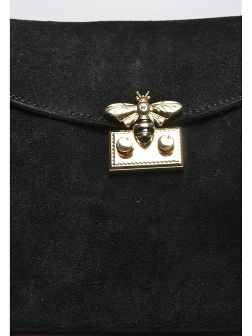 Isabella Rhea ZWART Rundleer Tas - Image 3