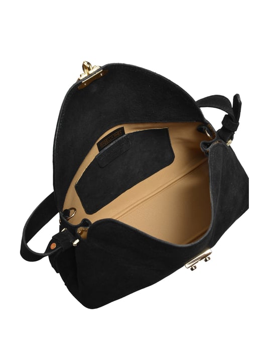 Isabella Rhea ZWART Rundleer Tas - Image 4