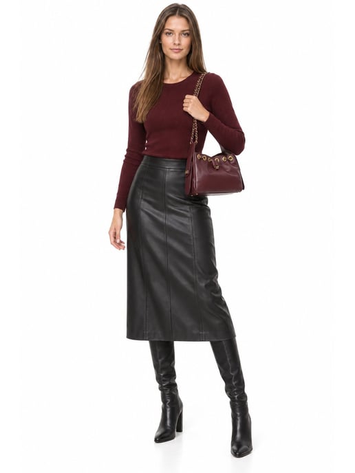 Anna Luchini VINO Rundleer Tas - Image 6