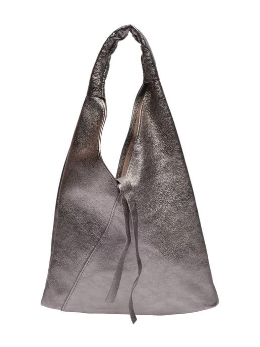 Anna Luchini Brons Rundleer Tas - Image 1