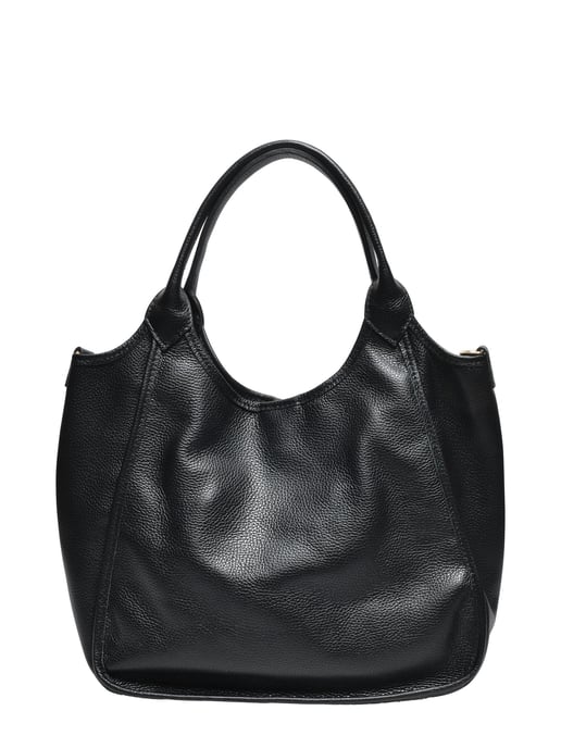 Isabella Rhea ZWART Rundleer Tas - Image 1