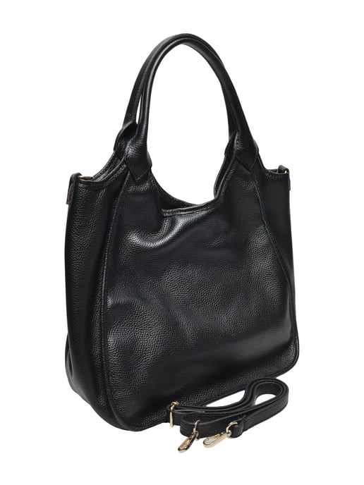Isabella Rhea ZWART Rundleer Tas - Image 2