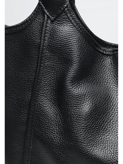Isabella Rhea ZWART Rundleer Tas - Image 3